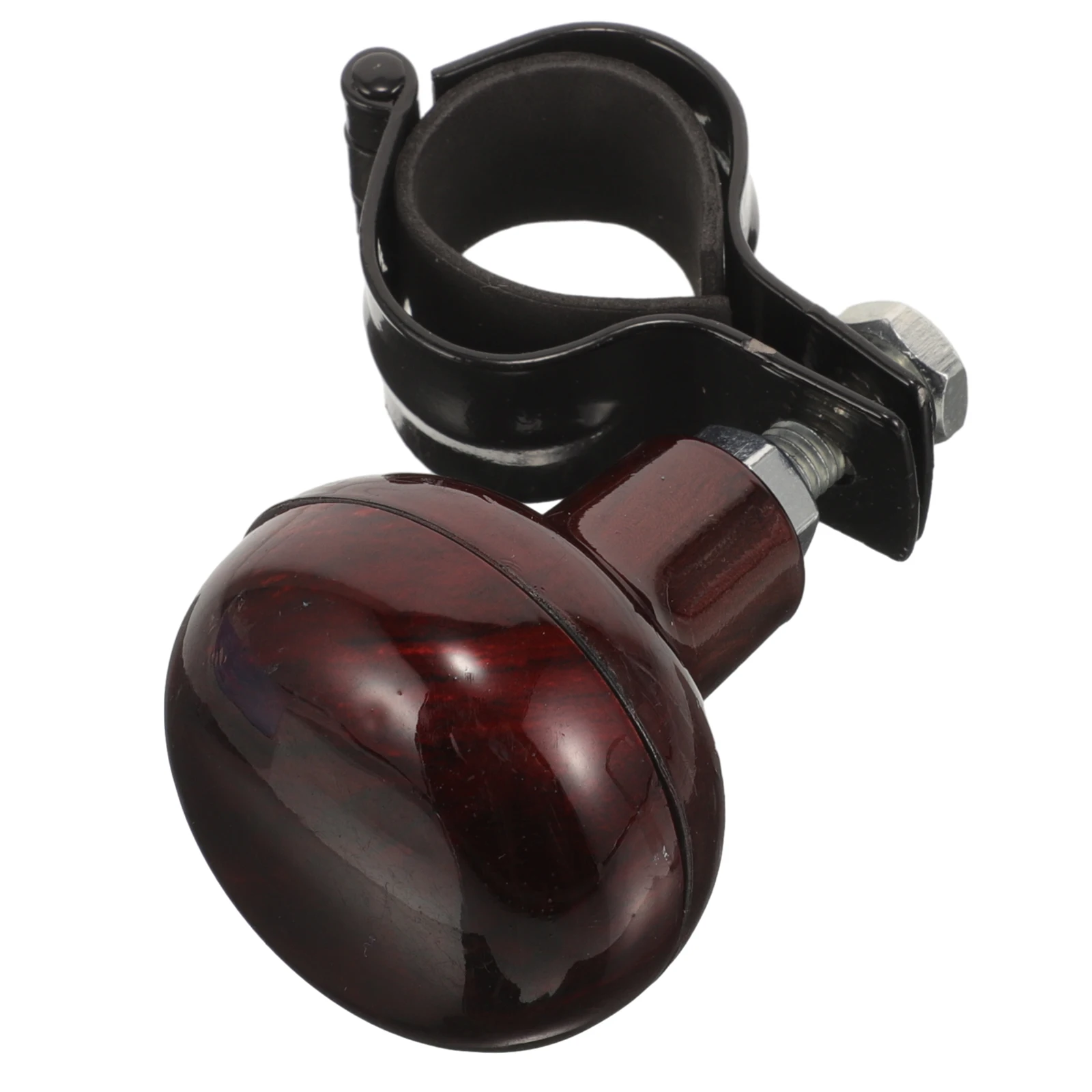

Universal Steering Wheel Ball Knob for Trucks Cars Tractors Durable Iron Plastic Grip Enhancer Driver Aid Torque