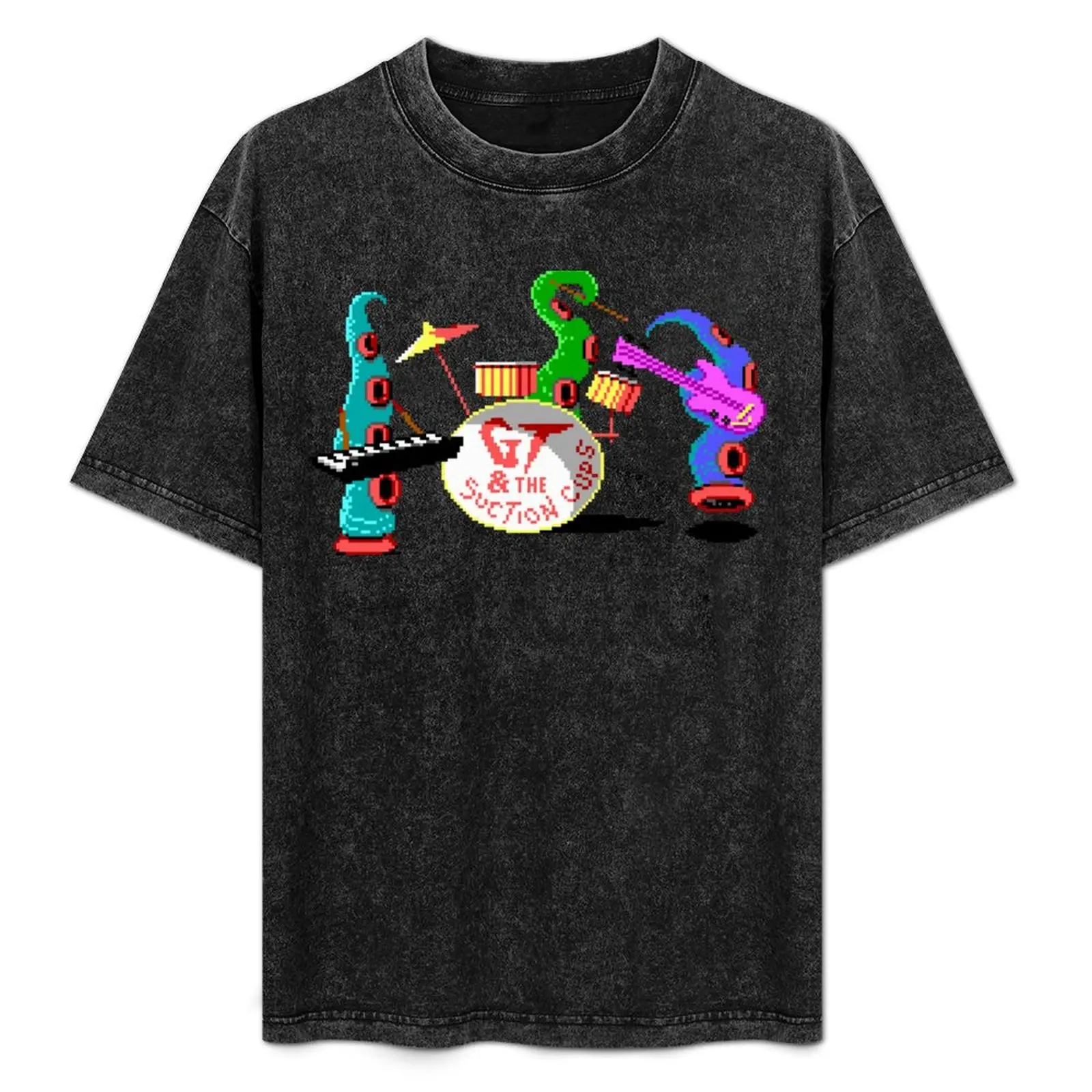 

Maniac Mansion Pixel Style- Retro DOS game fan items T-Shirt Water Resistant Casual T-Shirt