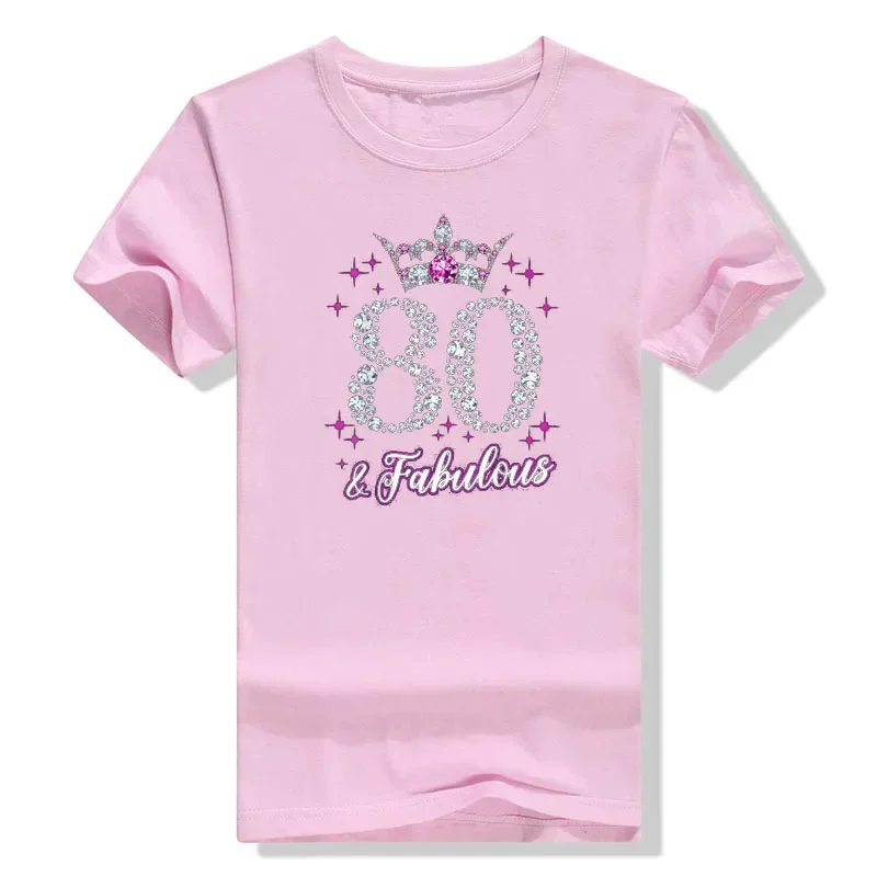 80 Years Old Gifts Fabulous Since 1942 80th Birthday T-Shirt Grandma Gigi Gifts Grandmother Nana Sayings Quote Hot Sale Tops man