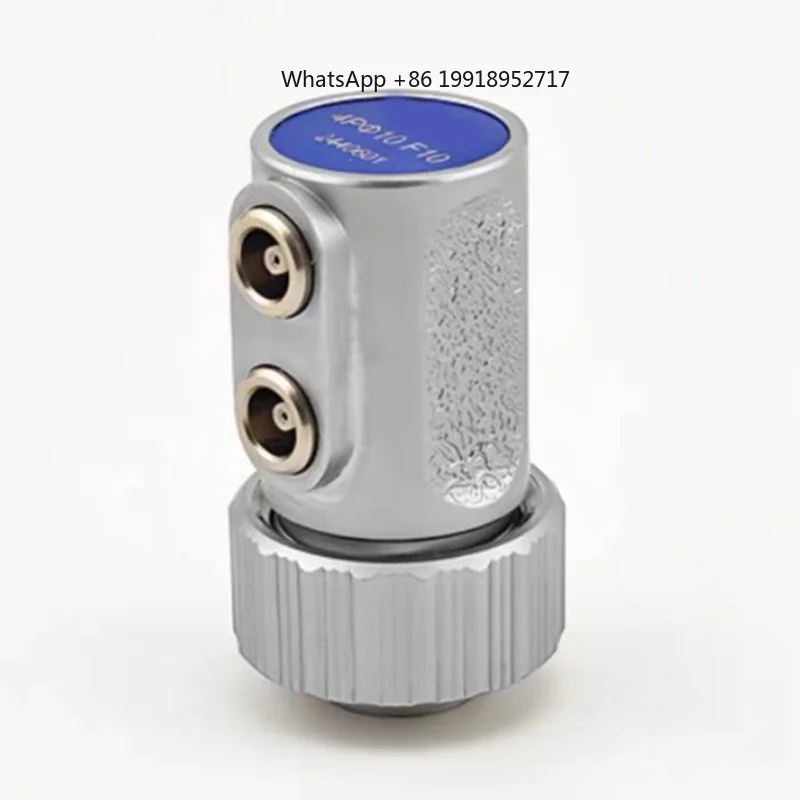 4Mhz10F Dual Crystal Straight Probe 5Mhz Ultrasonic Flaw Non-Destructive Testing Longitudinal Wave Focusing Transducer