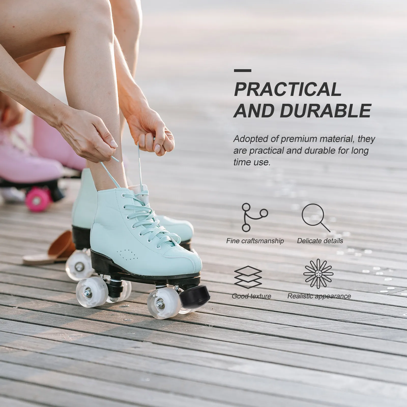 

1 комплект тормозов для роликовых коньков, регулируемый резиновый стопор для двухрядных и четырехрядных коньков, аксессуар для ледовых и эластичных коньков