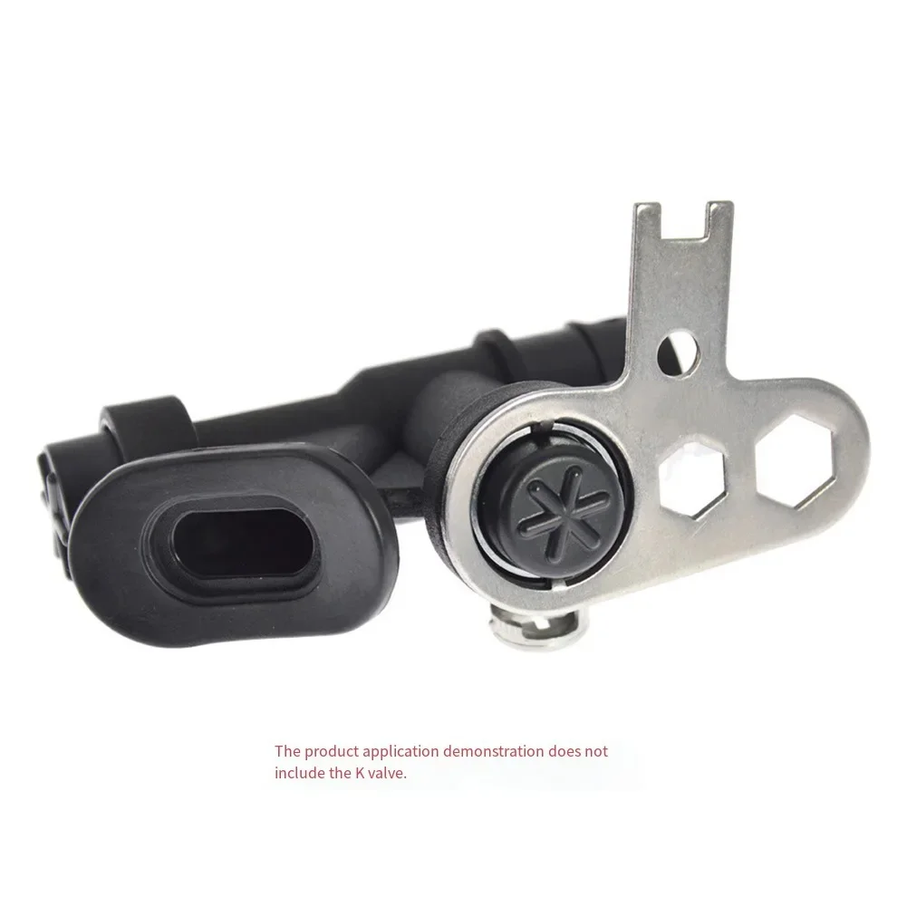 Stainless Steel K Valve Tool for Scuba Diving Equipment Repair Including For BCD Inflator and Power Inflator Valve Work