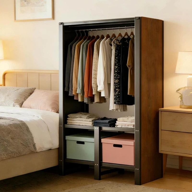 Folding large capacity Wardrobe convenient Simple Home Floor Wardrobe Open storage guarda roupa dobrável Organizer furniture