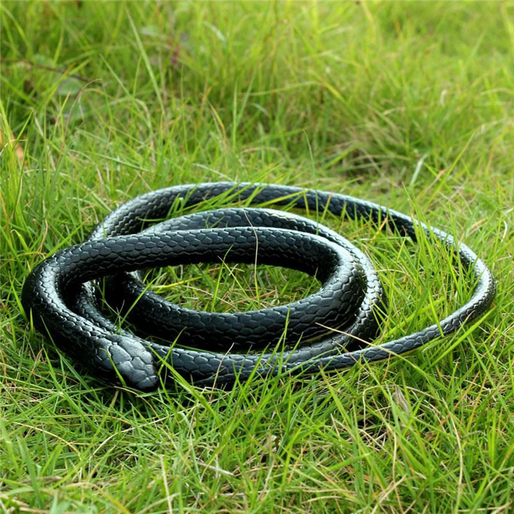 1 pz realistico in gomma morbida giocattolo serpente Safari puntelli da giardino scherzo scherzo regalo circa 130cm novità e bavaglio giocare a scherzi giocattoli