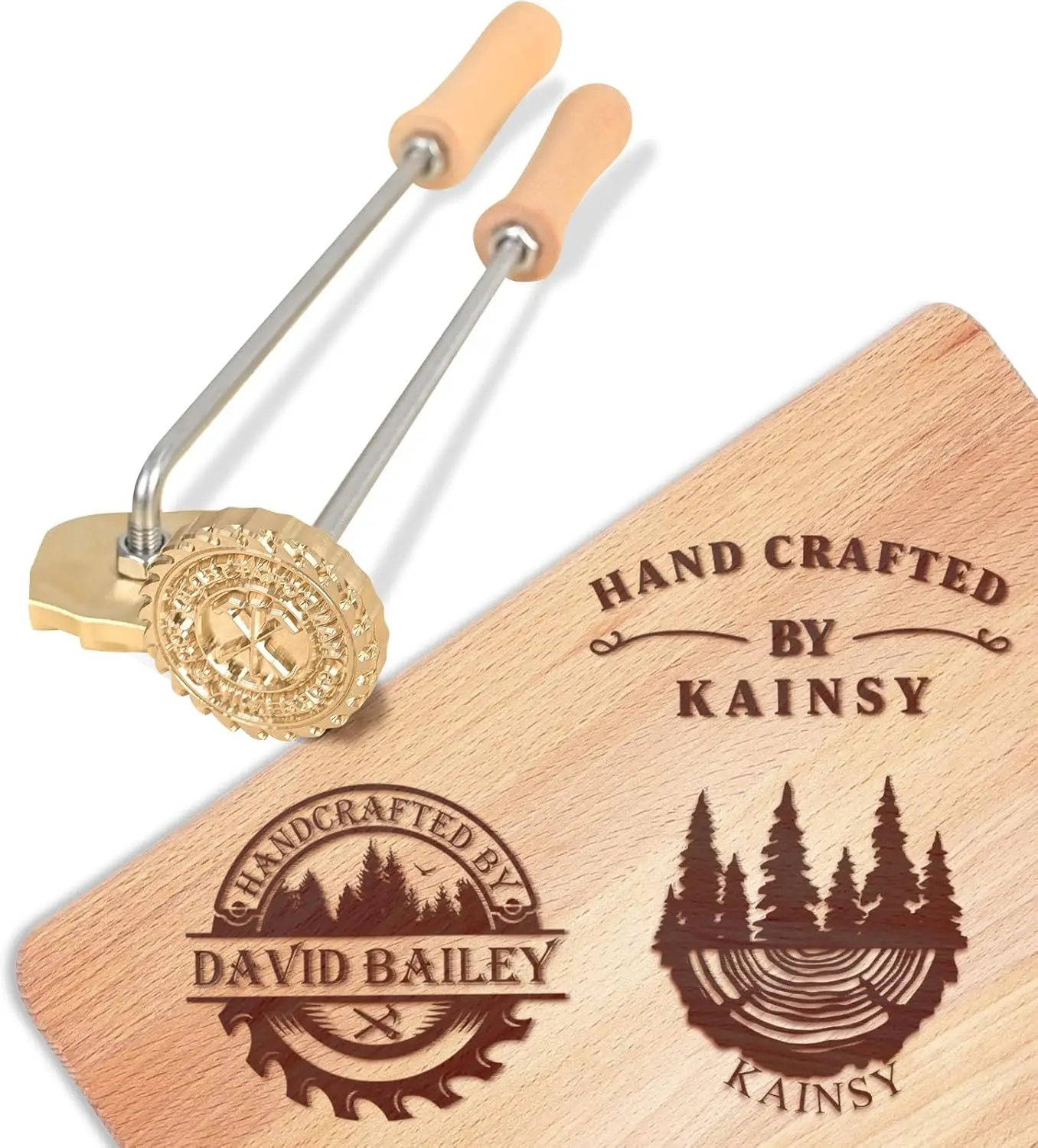 

Custom Branding Iron for Wood Durable Personalized Logo for Wood Burning Stamp Leather Meat Handcrafted Design Weddings Gifts
