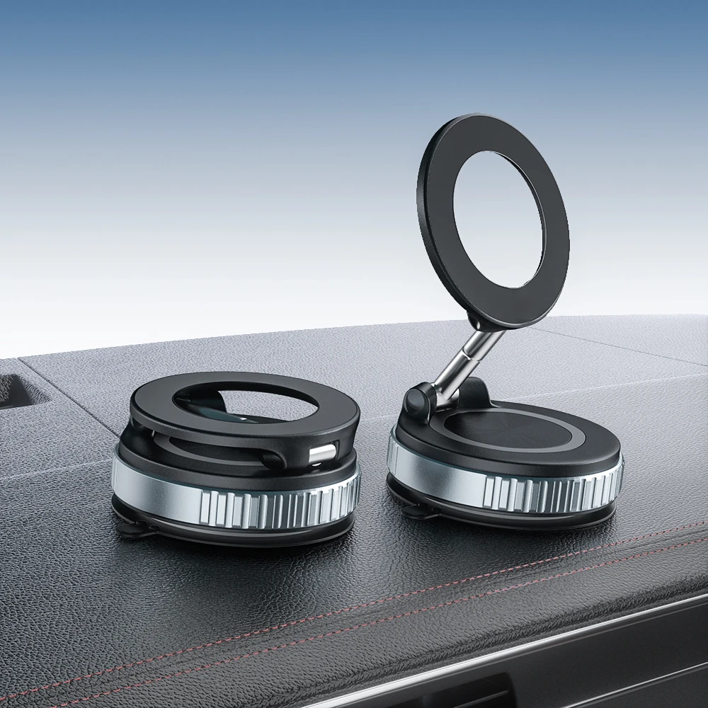 

YZ Tesla Model 3 Y Juniper Golf Land Cruiser 250 Carphone Magnetic Stand Multifunctional Folding Storage Holder Vacuum Suction Phone Holder Accessories