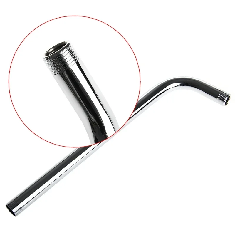 60CM Wall Shower Head Arm Extension Pipe Long Stainless Steel Bathroom Home Fixtures Replacement Shower Head Shower Arms