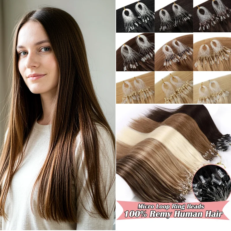 100-human-hair-micro-loop-hairpiece-100-strands-18inch-8-p18-613-add-length-for-wedding-elegance-factory-direct