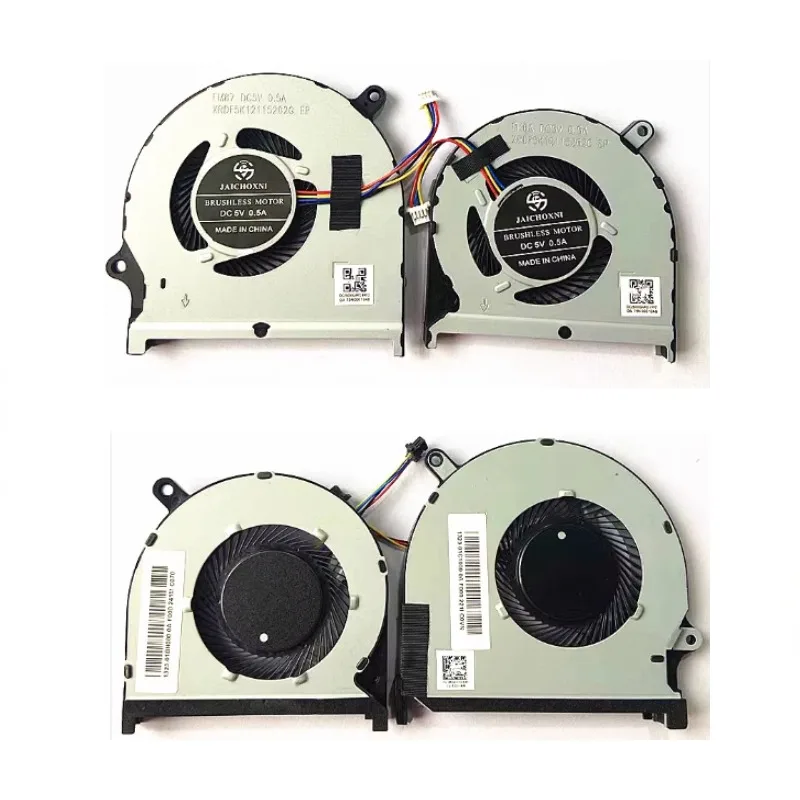 For Insprion 15 7590 7591 P83F Cooling Fans Laptop CPU GPU Graphics Card Cooler 0MPHWF 0861FC FM6A FM69 DFS5K22115371D parts