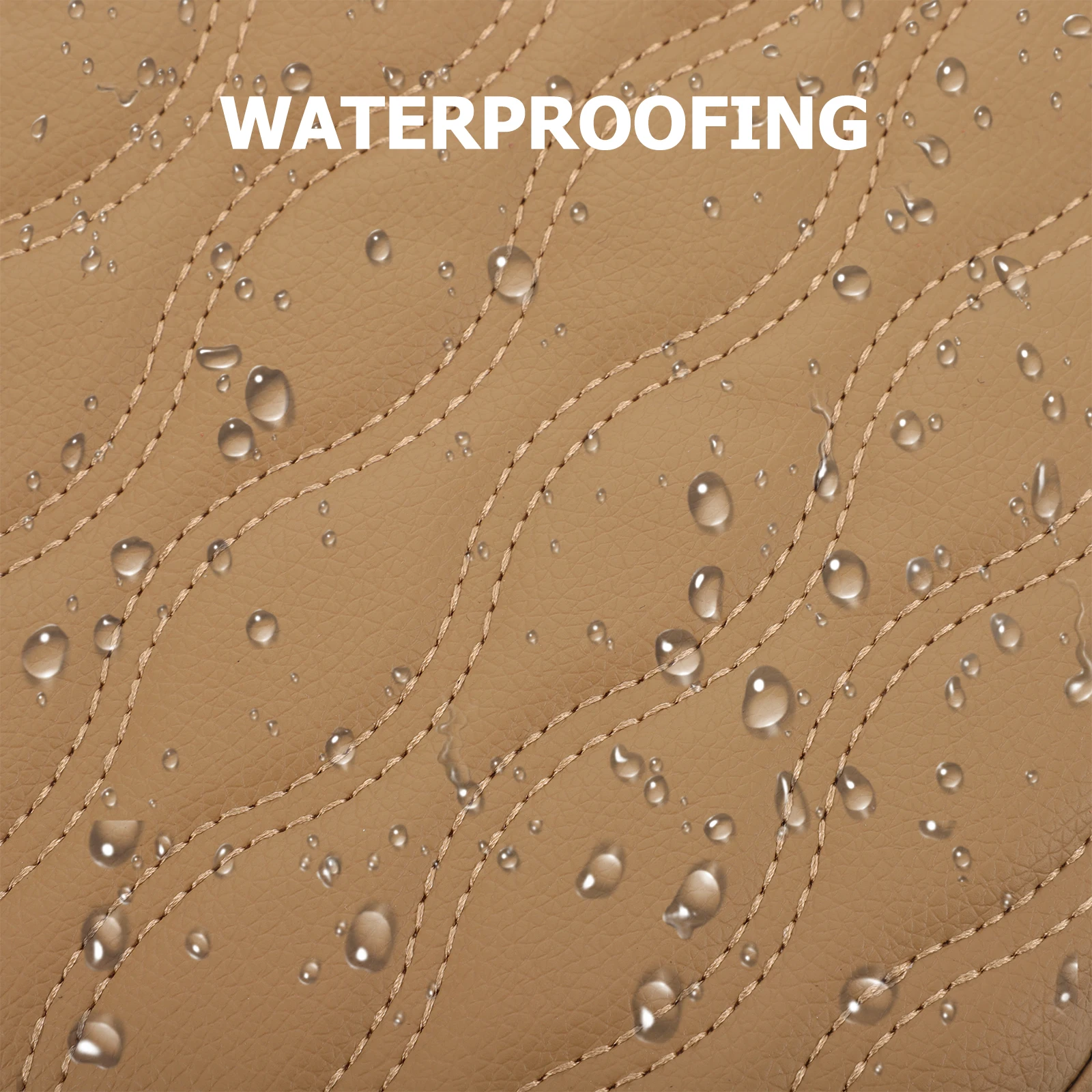 

Memory Foam Car Armrest Pad Beige Universal Fit Protective Cushion for Center Console Automotive Arm Rest Cushion