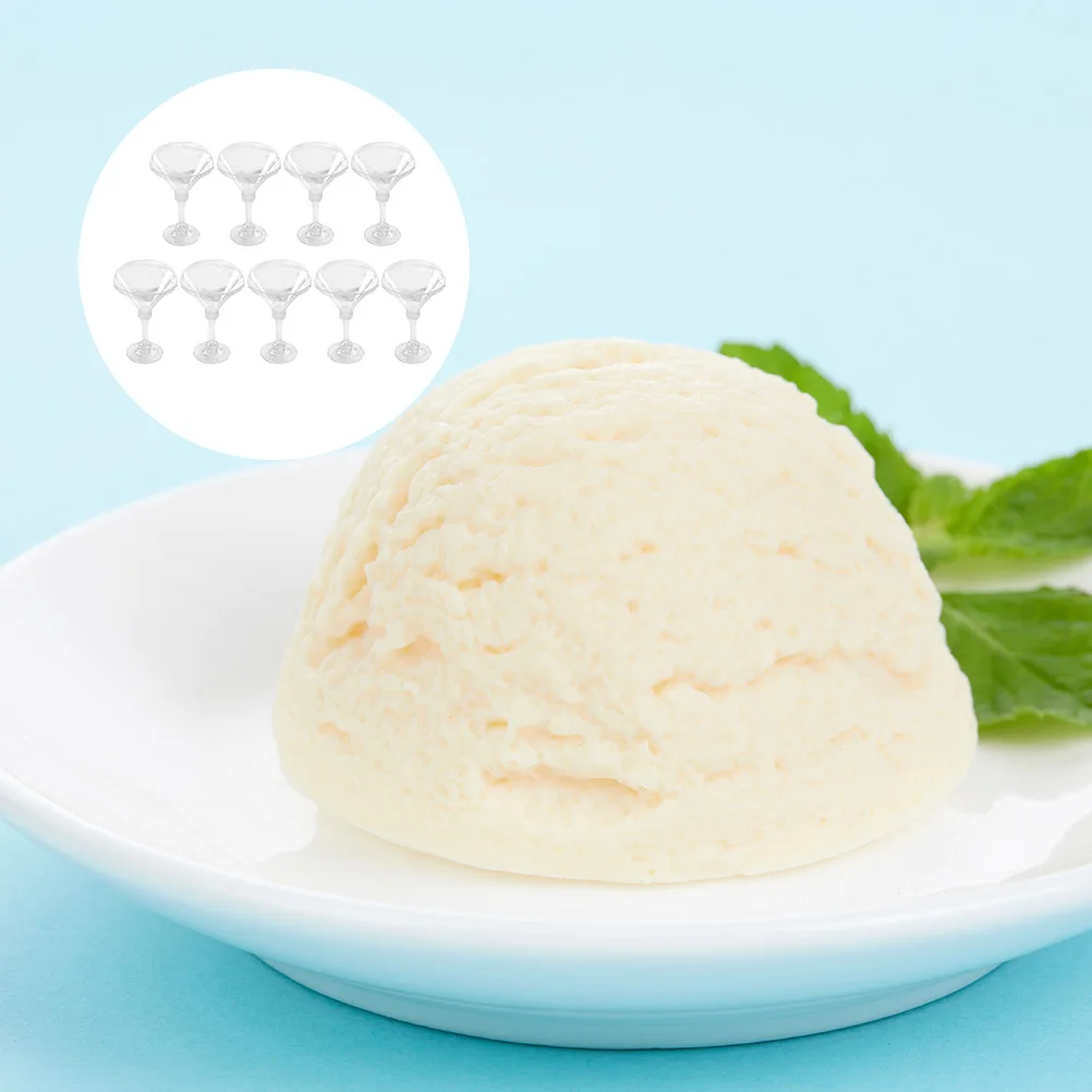 

9pcs Jelly Containers Thick Household Tableware Reusable Kitchen Tableware Ice Cream Cups Snacks Cakes Home Mousse Bowls