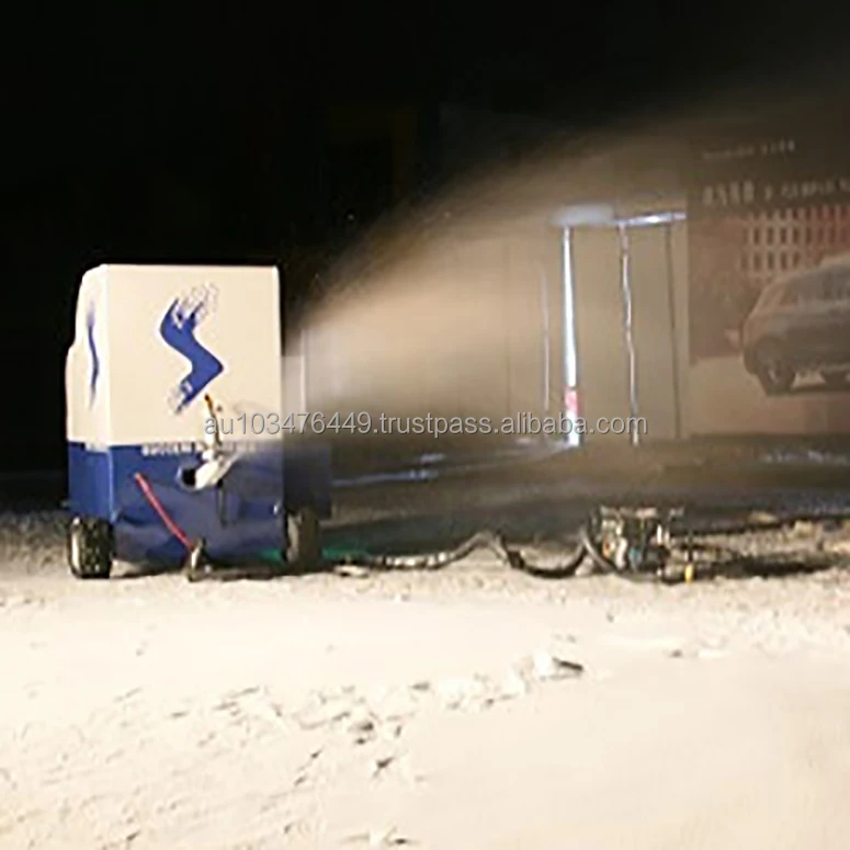 2.5 Ton 1 Module Multi-Functional Ski Resort Ground Falling Snow Making Machine Cannon Fan Generator Shed