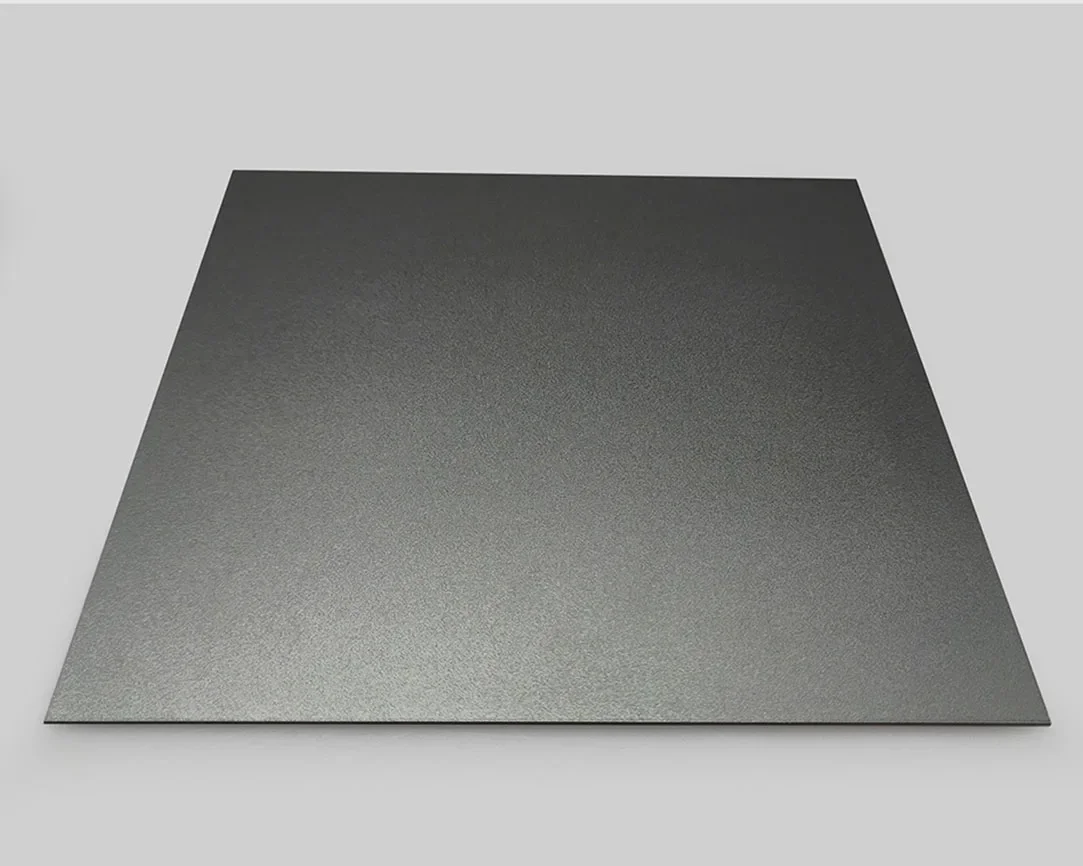 Imagem -02 - Placa de Alumínio Anodizado Cinza Escuro 0.5 0.8 1.0 1.5 2.0 mm 100x100 mm 200x200 mm 300x300 mm