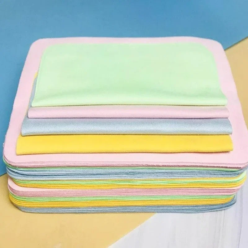 20PCS 13x13cm Glasses Clean Cloth Microfiber Cleaner Cleaning Cloth for Phone Screen Camera Sunglasses Cloth Color Random