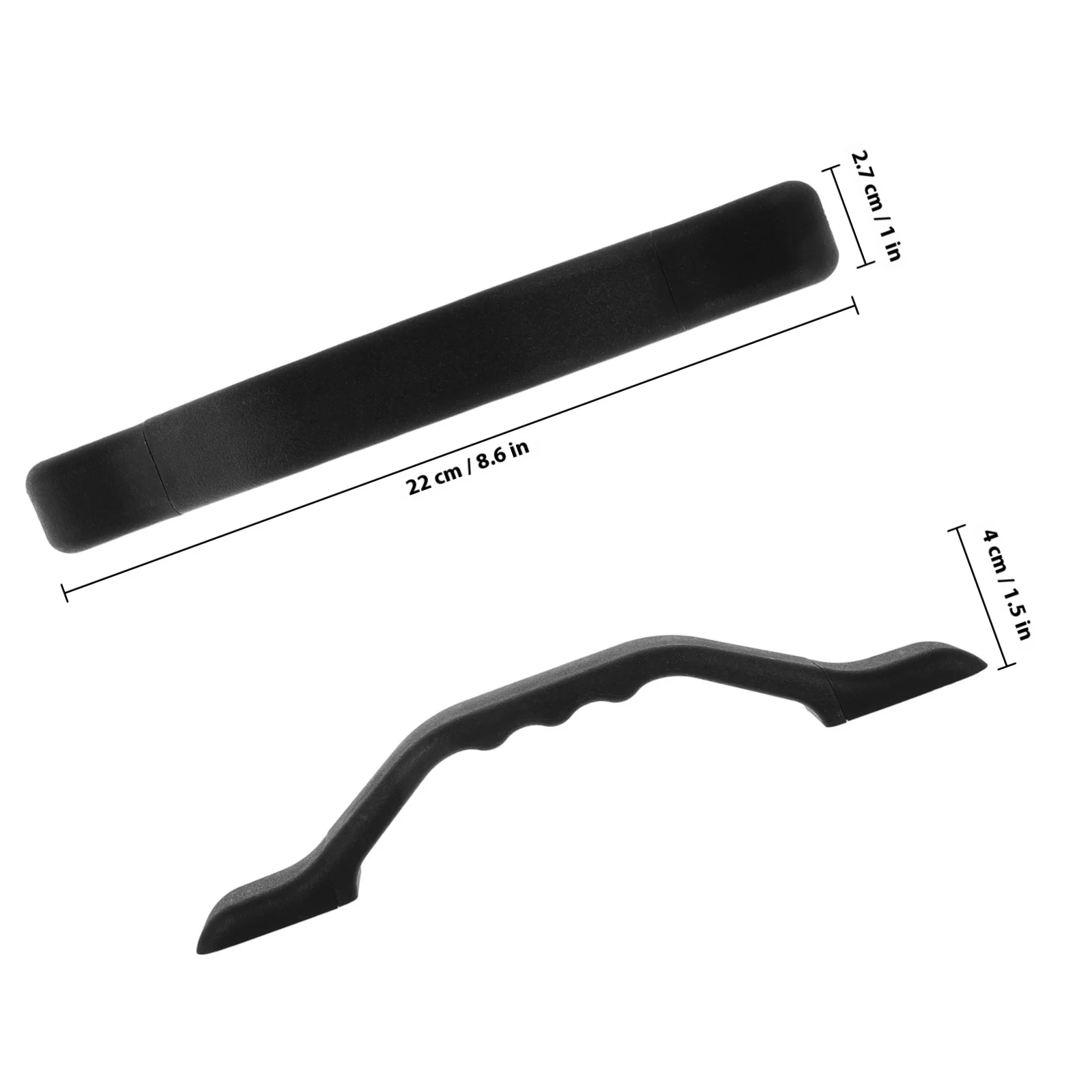 مقبض سحب باب RV بديل عالي التحمل لخزانة مقطورة التخييم بتصميم مريح ناعم للاستخدام الخارجي والداخلي