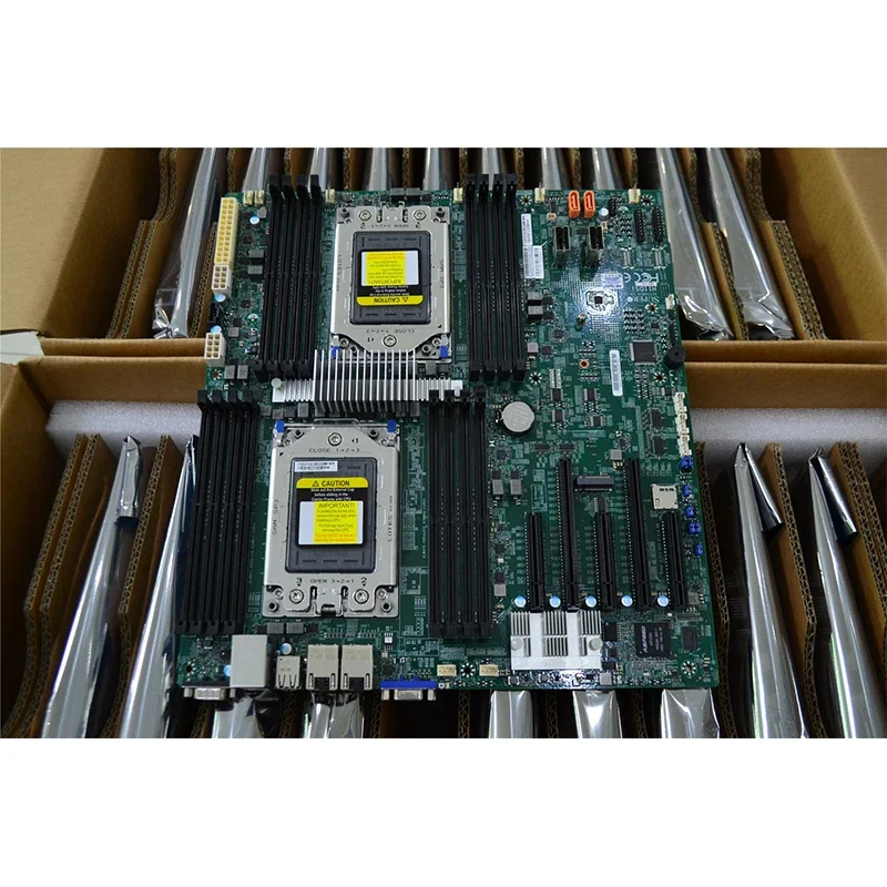 H11DSI REV2.0 Dual channel AMD EPYC support 7001 7002 IPFS microserver main board