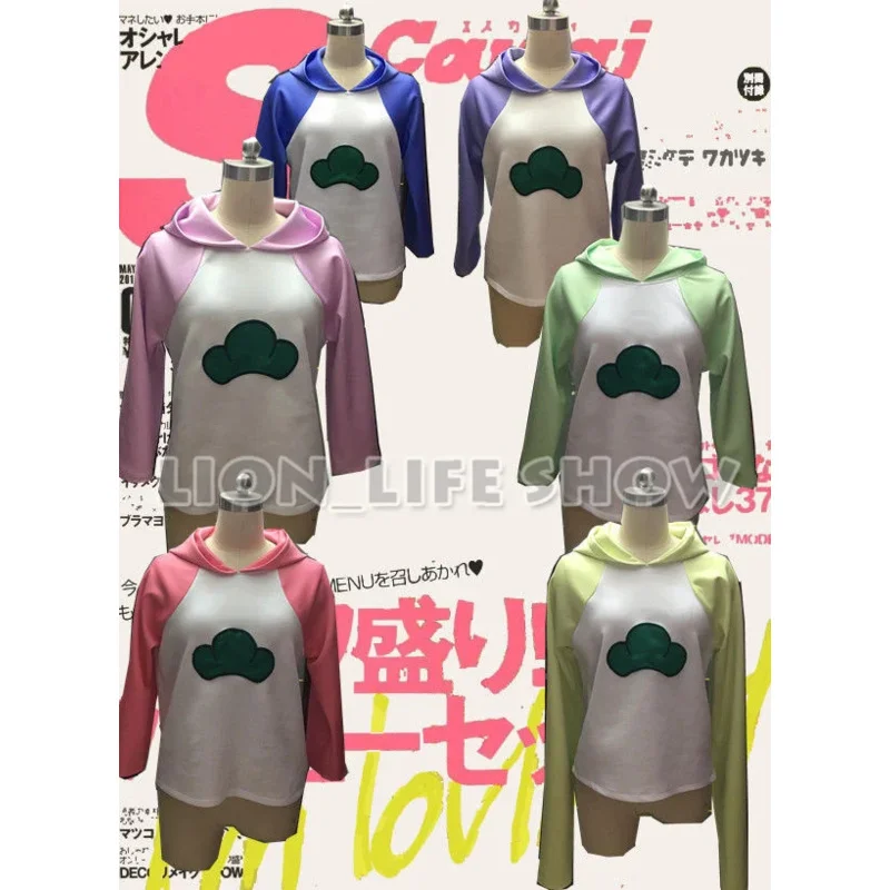 Bear's Den Mr Osomatsu San 2rd الموسم هوديي معطف بقلنسوة تأثيري حلي قميص للجنسين جديد 2025