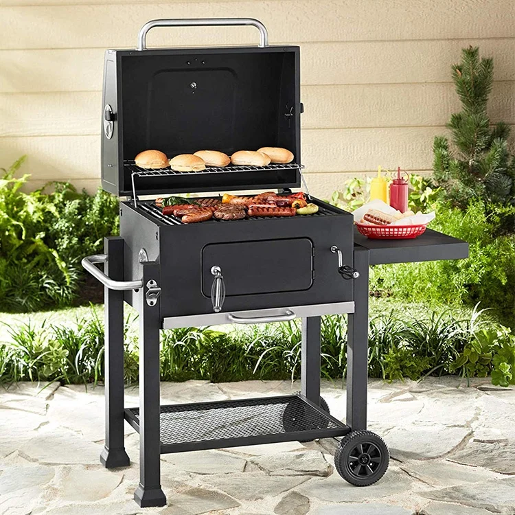 Expert Heavy Grill Charcoal Square Bbq Grill charcoal barbecue grill for outdoor camping and picnic.