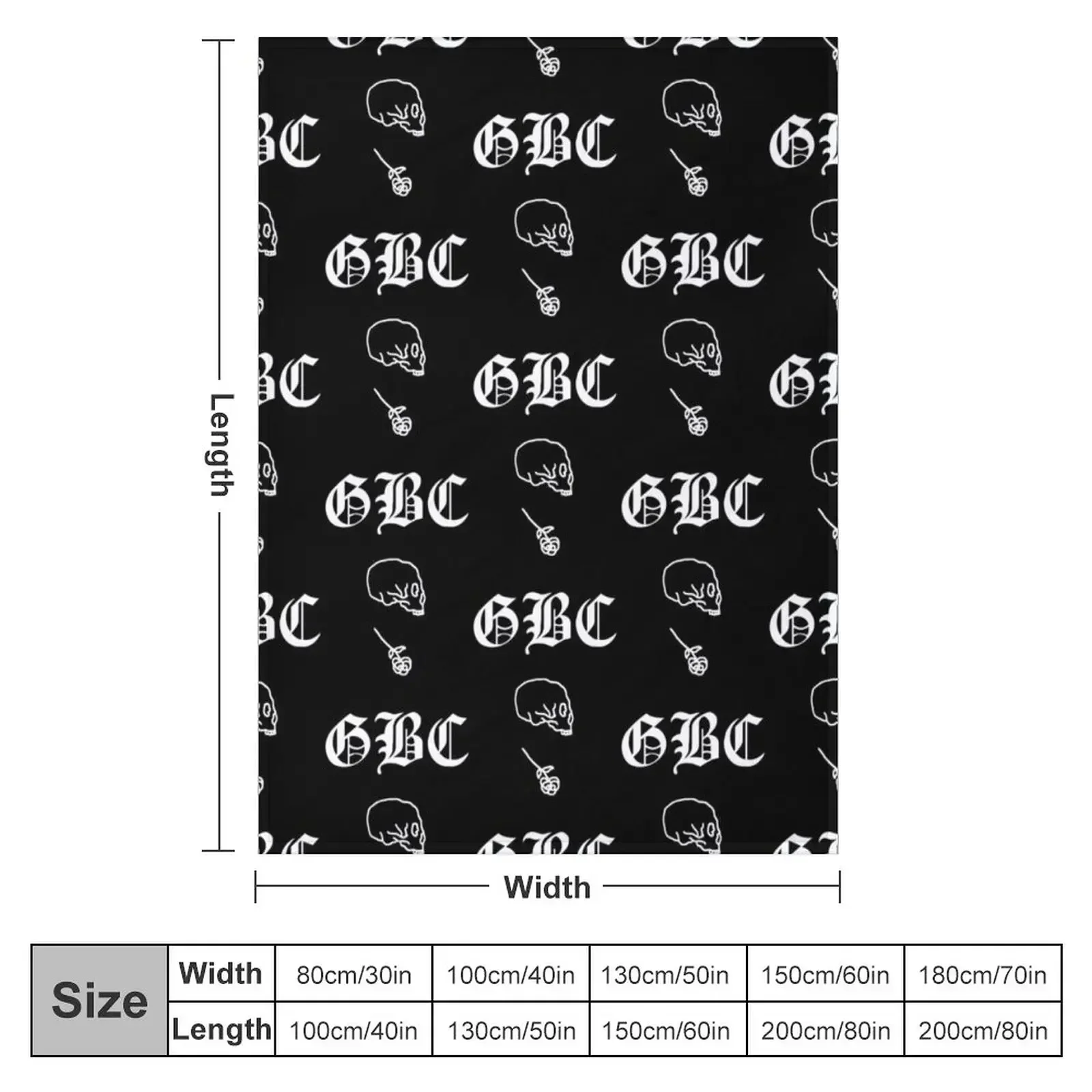 GOTHBOICLIQUE LIL PEEP STYLE Throw Blanket Warm for winter Large Blankets