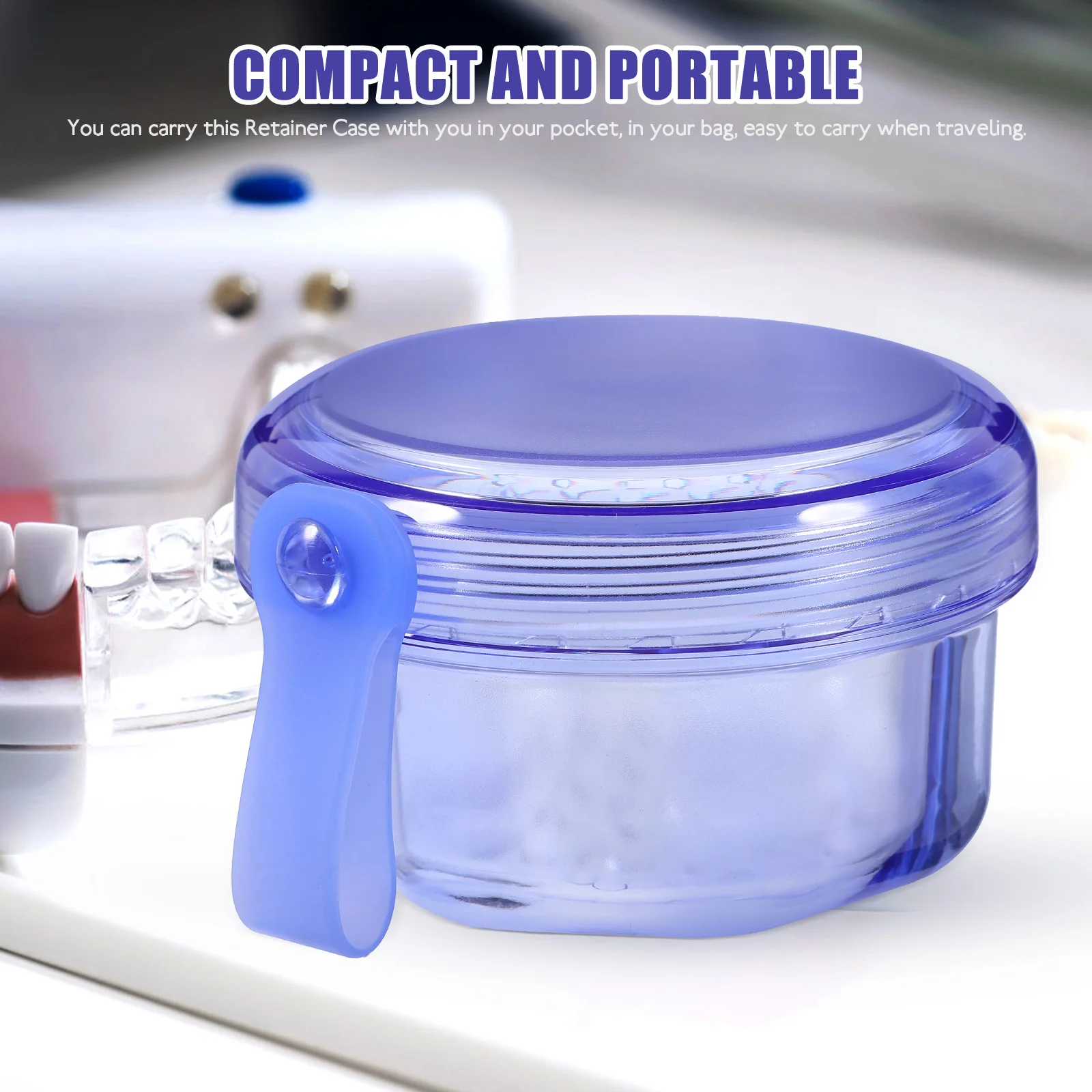 

Braces Cleaning Box Retainer Case Container Storage Holder Cases for PC Case​ Cleaner