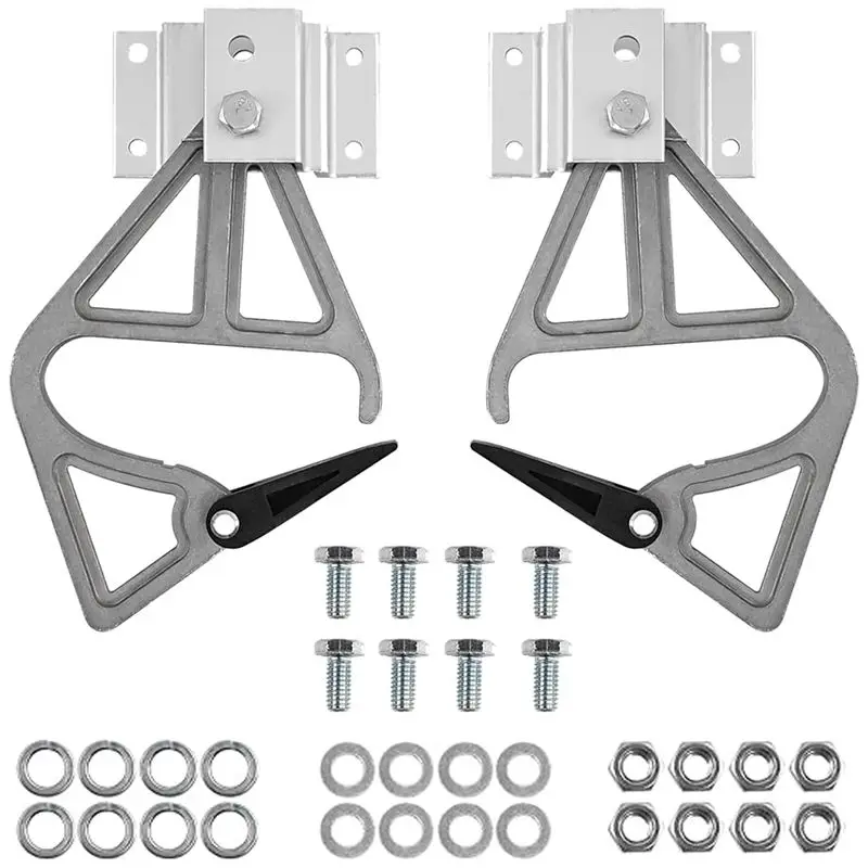 2 Piece Extension Ladder Locks As Shown Aluminum Alloy Compatible With For Werner,Suitable For 28-11 Rung Lock Kit-ABQF