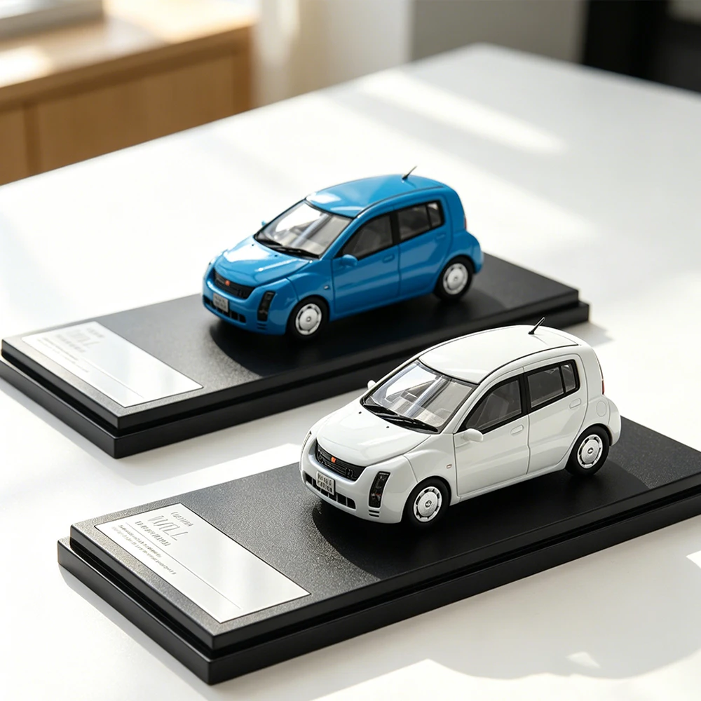 1:43 Scale Handmade Resin Model Car Toyota WiLL CYPHA （2002） High‑simulation Static Vehicle Collectible Display Gift Toy