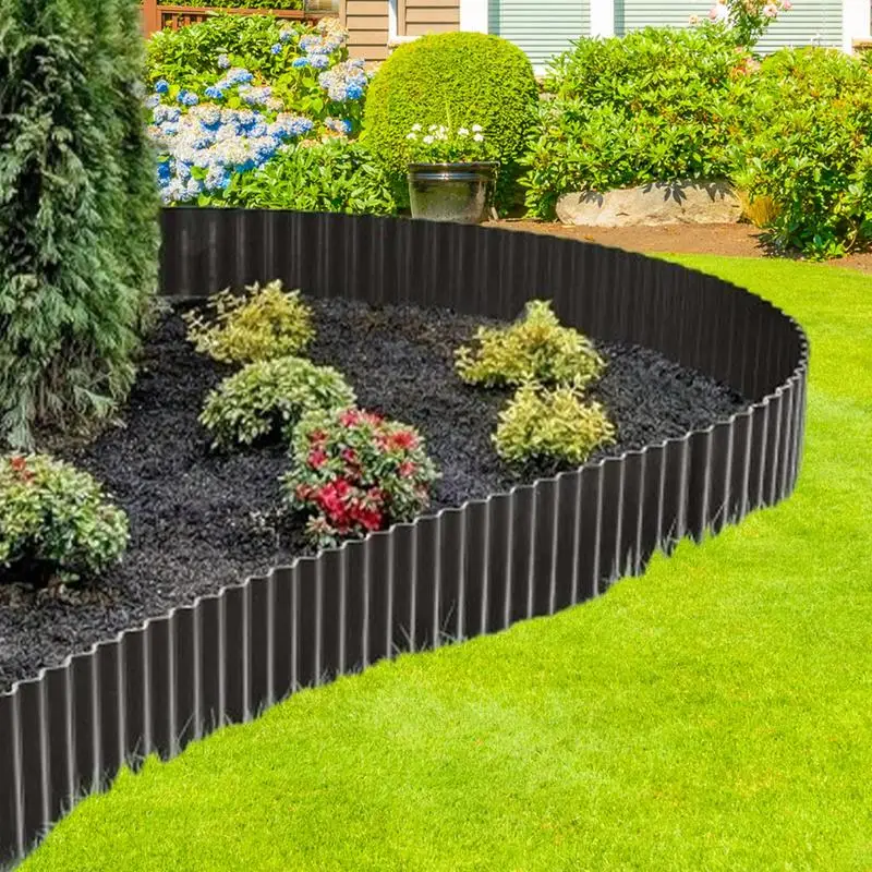 Garden Border Edging Landscape Border Weatherproof Landscape Border Edging Corrugated Metal Garden Edging Study Garden Border