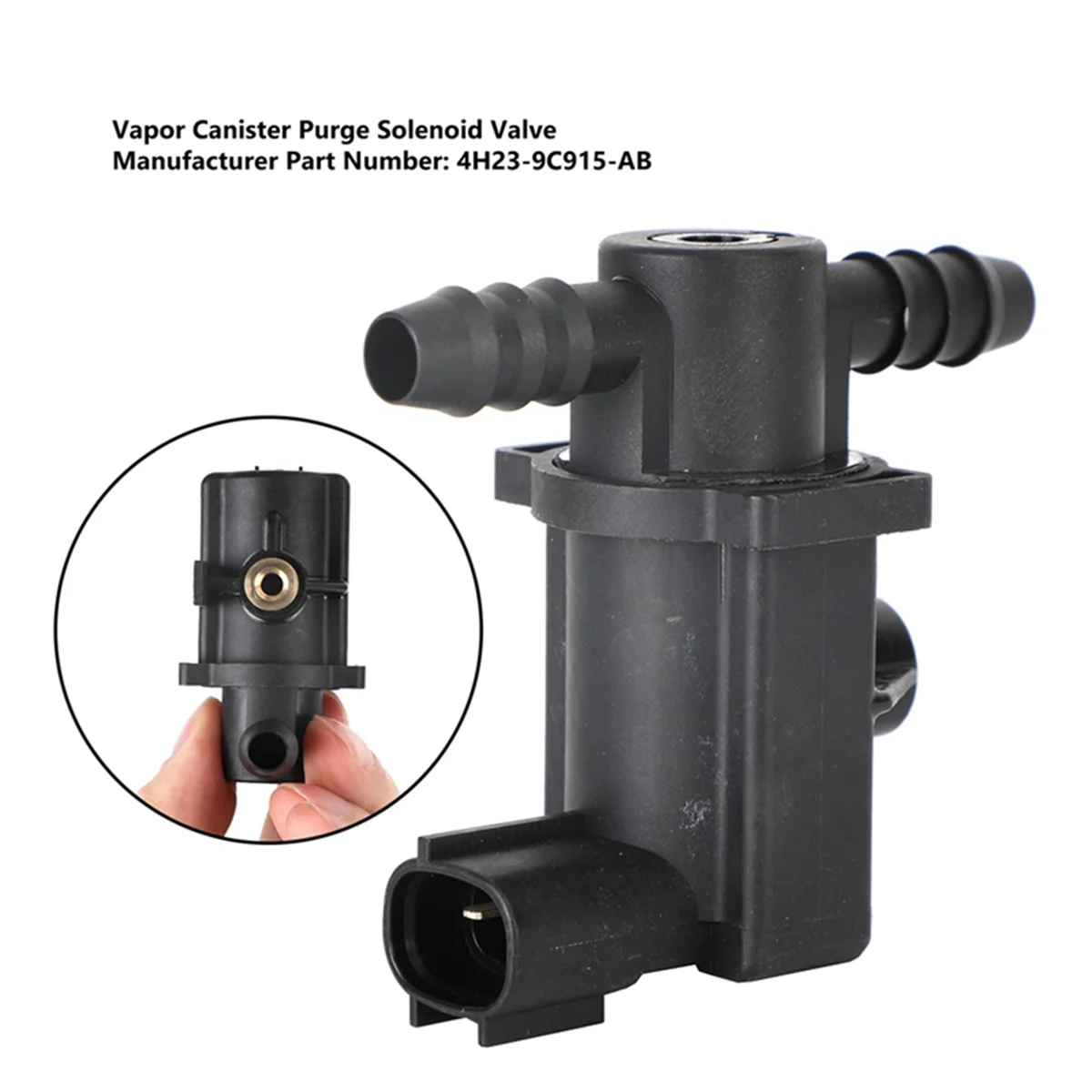 علبة بخار السيارة تطهير صمام الملف اللولبي لسيارة رينج روفر سبورت LS 4H23-9C915-AB 1362003101 —L49A