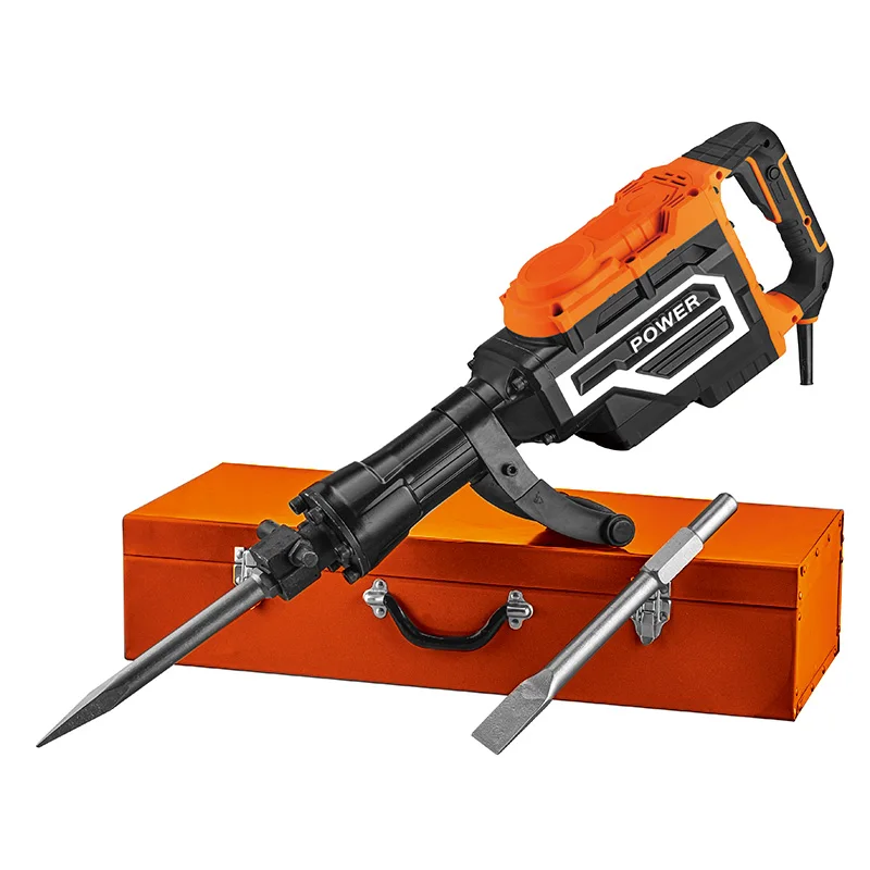 1700W 31lb SDS Hexagonal Jack Hammer, 1-1/8 "14 Amp Wired Heavy Electric Demo Demolition Gravel Hammer Concrete/Pavement Br view 2
