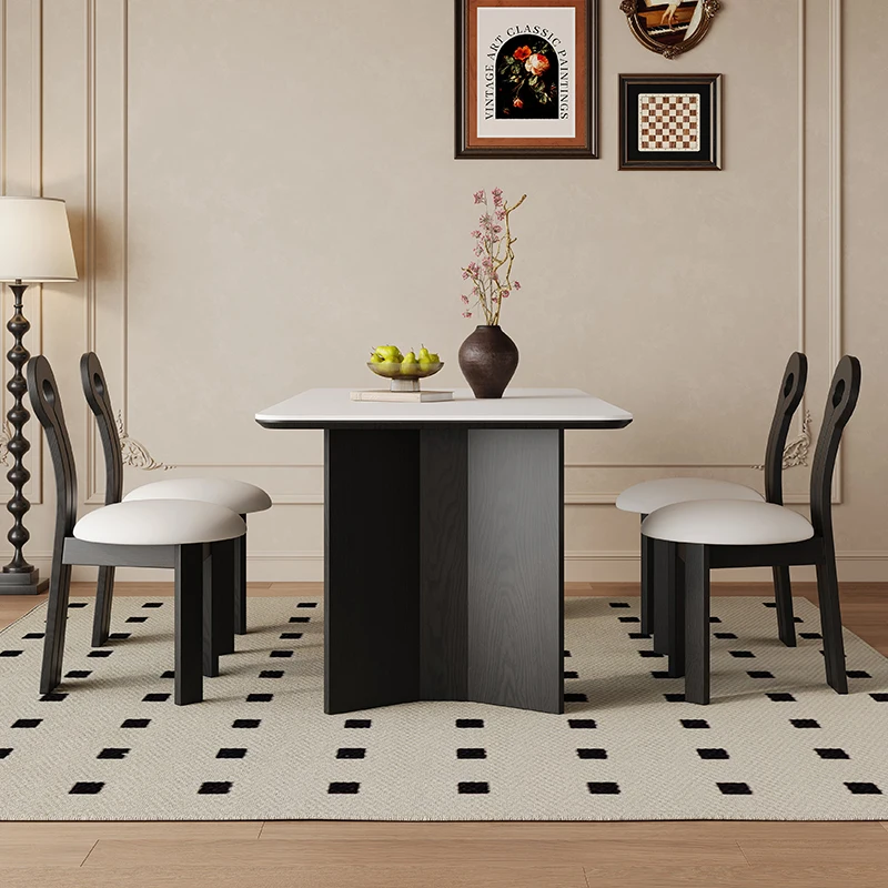 Mesa De Comedor extensible De mármol, muebles De Cocina redondos, mesita De noche De cocina para el hogar, sala De estar, Mesa De Comedor Extensible