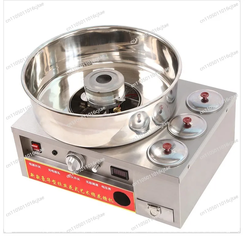 For Marshmallow Machine Commercial Electric Gas Gas Tabletop Drawing Fancy Small Mobile Stalls Popcorn