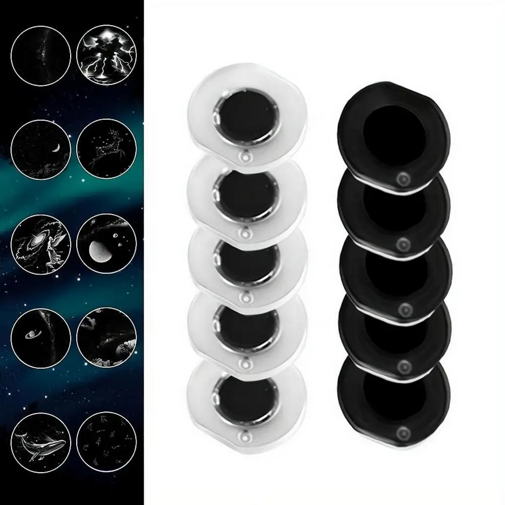 Starry Sky Projector Slides New Replacement Disc Wide Angle Kids Night Light Nebula Simulation Films Projection