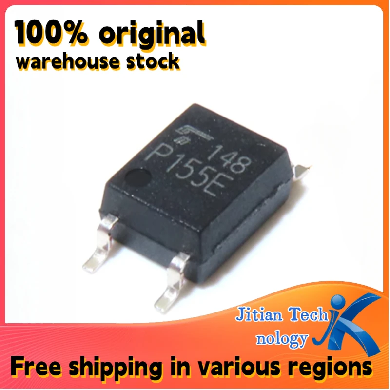 10PCS 100%Original New in Stock TLP155E(TPL,E(T logo P155E SOP5 High-Quality Electronic Component