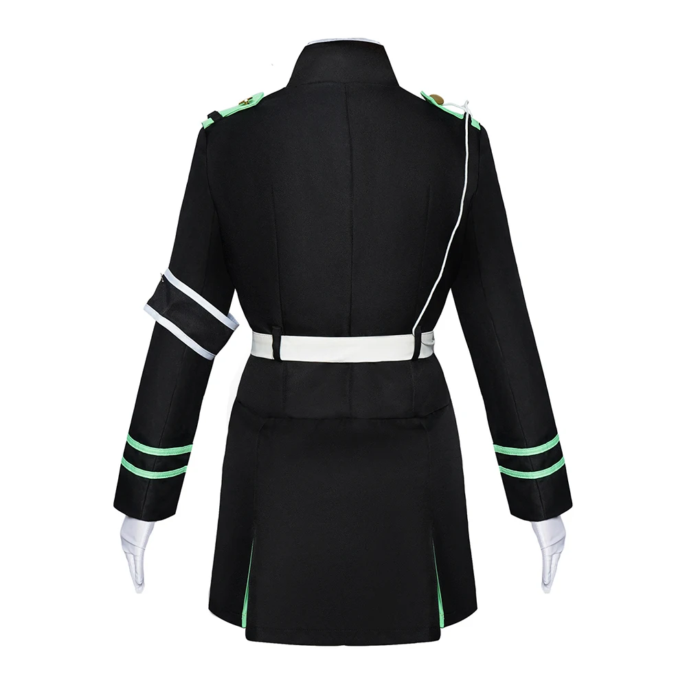 Shinoa Hiiragi Cosplay Anime Seraph of The End Owari No Serafu Hiiragi Shinoa Cosplay Costume Dress Wig Women Halloween Costumes