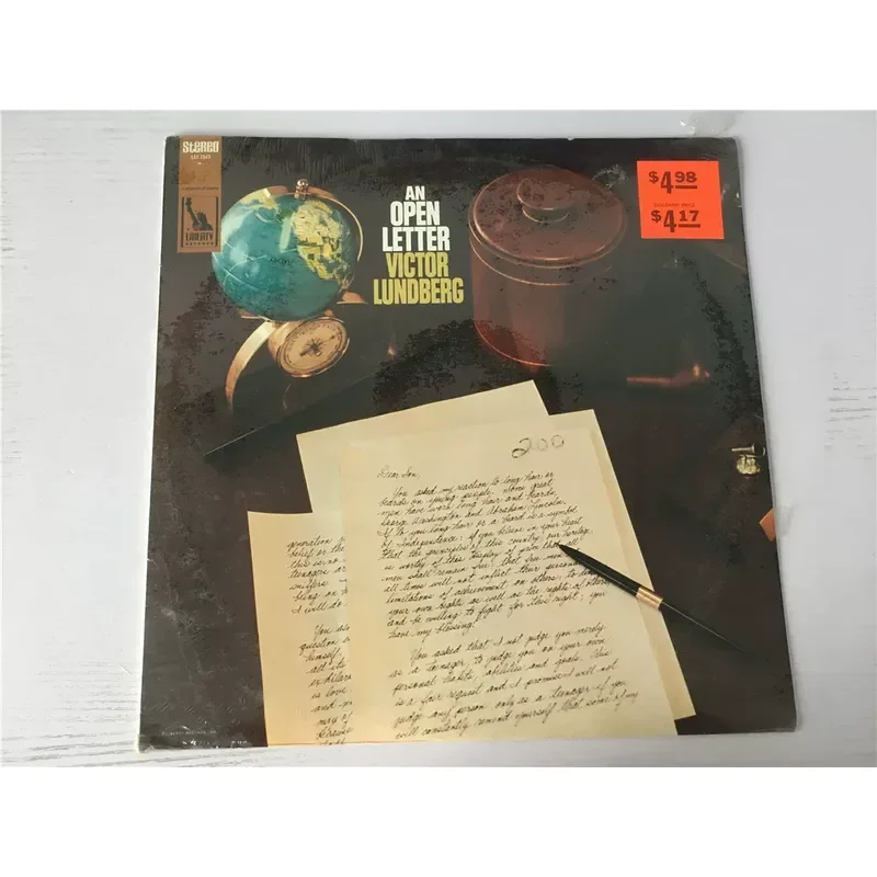 

LP Vinyl Record for Victor Lundberg An Open Letter