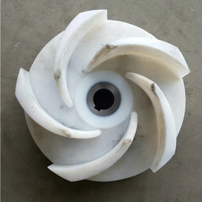150UHB-ZK type corrosion-resistant and wear-resistant mortar pump auxiliary impeller, engineering plastic pump auxiliary