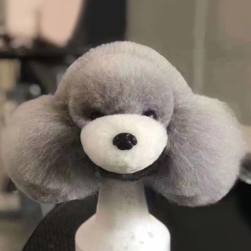 

Нестриженные тренировочные волосы для ухода за модельными собаками с реалистичной синтетической текстурой, лучшая распродажа