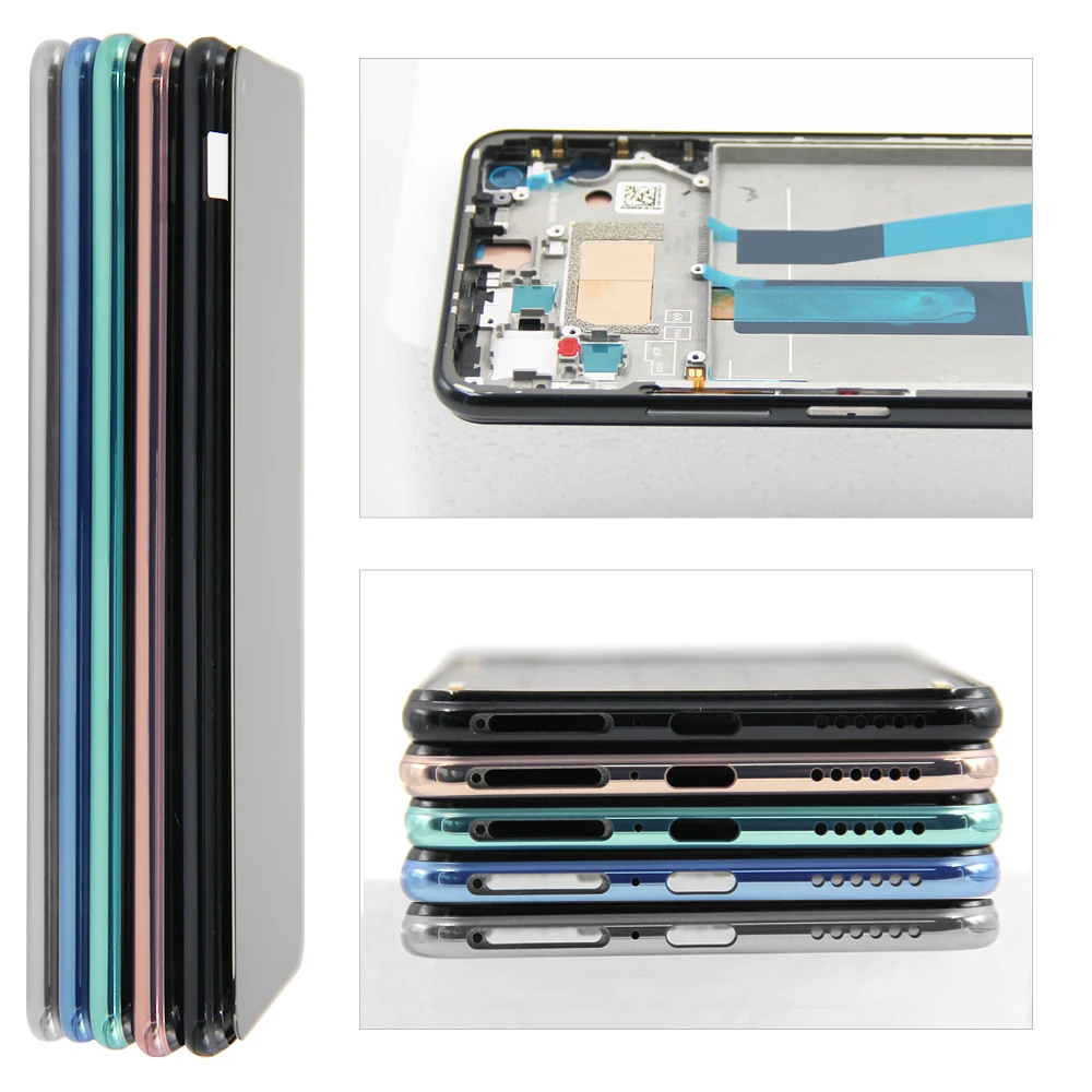 Schermo LCD Sostitutivo Per Xiaomi Mi 11 Lite 4G/5G – Display InCell Con Telaio E Kit Di Riparazione, Nero
