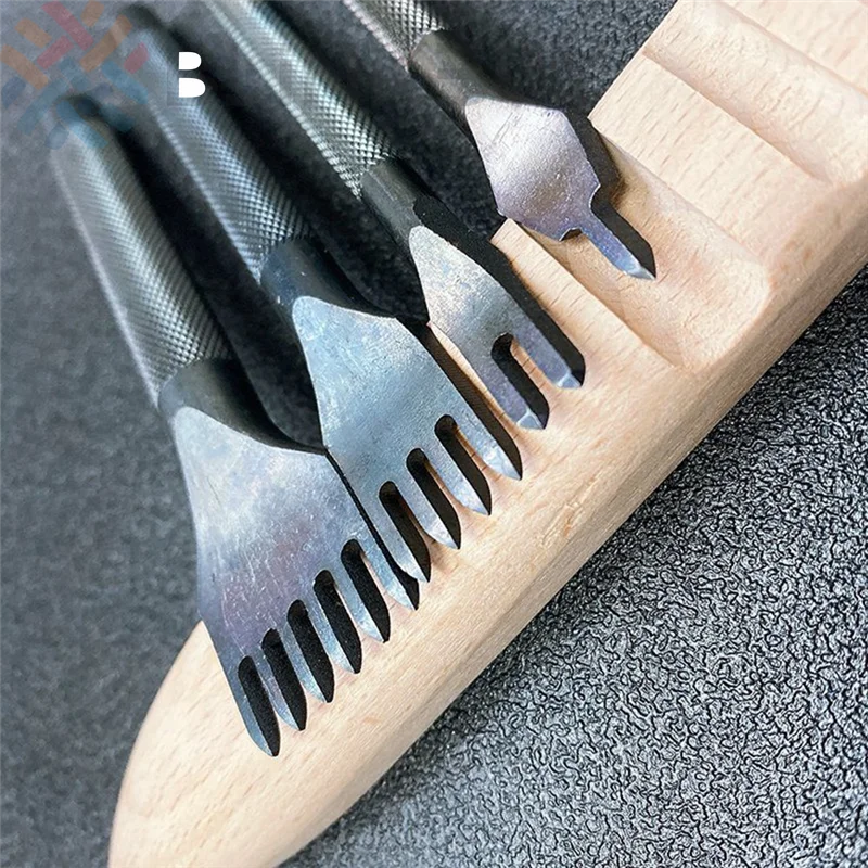 8 шт., 3 мм, 4 мм, 1/2/4/6 зубца, дюймовое долото, инструменты для рукоделия из кожи, дырокол, шнуровка, шитье, перфорированные инструменты для рукоделия из кожи 8 шт., 3 мм, 4 мм, 1/2/4/6 зубца, дюймовое долото, инструменты для рукоделия из кожи, дырокол, шнуровка, шитье, перфорированные инструменты для рукоделия из кожи