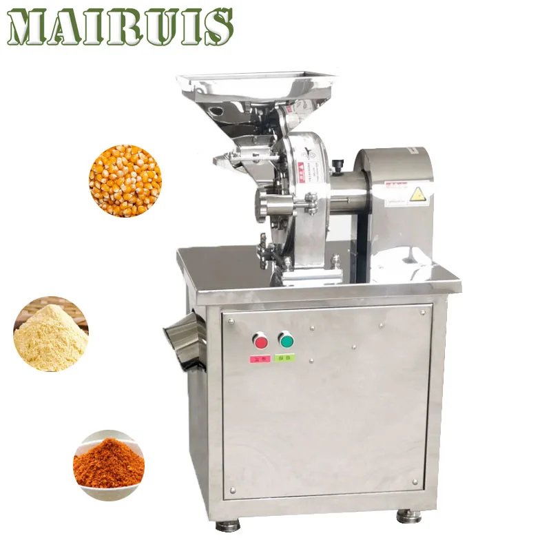 

Large Capacity Grinder Machine Grinding Mill For Dry Fruit Spices Sugar Seed Salt Chili Herb Pepper Moringa Leaf Powder