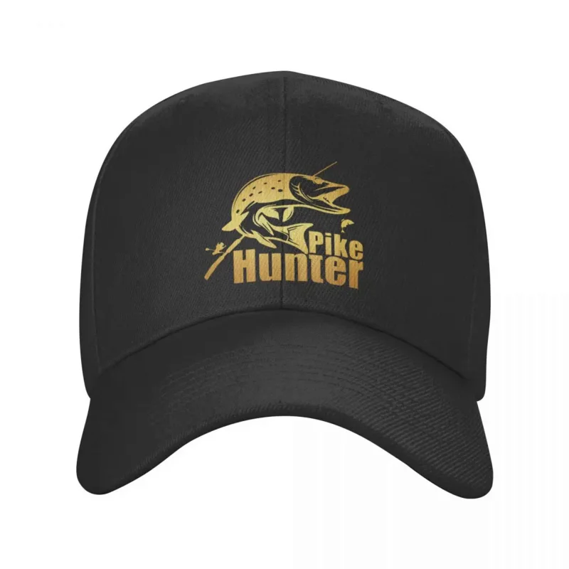 

Classic Pike Hunter Fish Baseball Cap Women Men Adjustable Unisex Fishing Fisherman Dad Hat Summer Spring Caps Snapback Hats