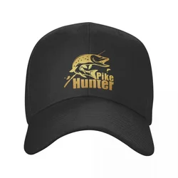 Classic Pike Hunter Fish Baseball Cap Women Men Adjustable Unisex Fishing Fisherman Dad Hat Summer Spring Caps Snapback Hats