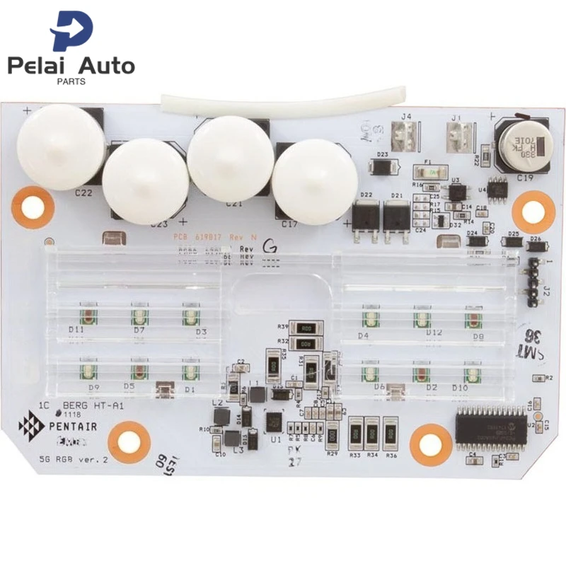 

619818Z Высококачественные автомобильные детали, светодиодный светильник, светодиодный светильник для бассейна, комплект 25*25*10 см для Pentair Intlbrt 5G Pcba Clr Pool