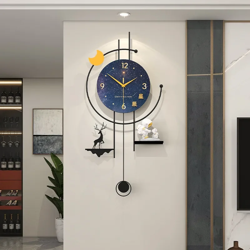 creative-starry-sky-wall-clock-modern-simple-home-decor-living-room-hanging-timepiece-2026-new-design-one-piece-decoration