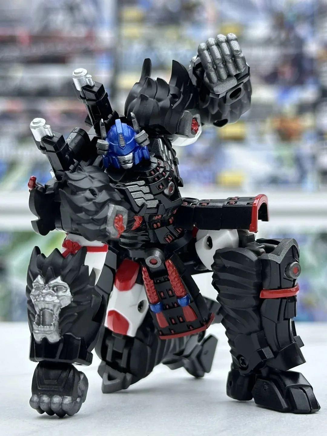 IN MAGAZZINO Trasformazione Fabbrica di Ferro Ferro Samurai Serie SE EX-75 EX75 Oosarushogun Action Figure Robot Giocattoli Regalo