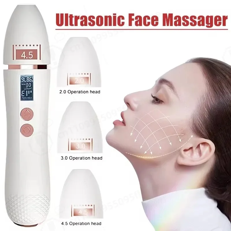New 7D Mini Hifu Ultrasonic Face Lifting Massager Wrinkle Removal Anti-Aging Skin Tightening Eye Care Beauty Device For Home SPA