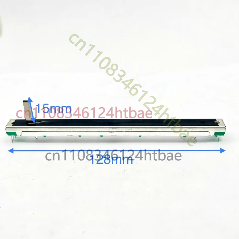 For 50PCS Straight Slip Potentiometer A103 A10K 6Pins 128mm Total Length Mixing Console Volume Fader Replacement