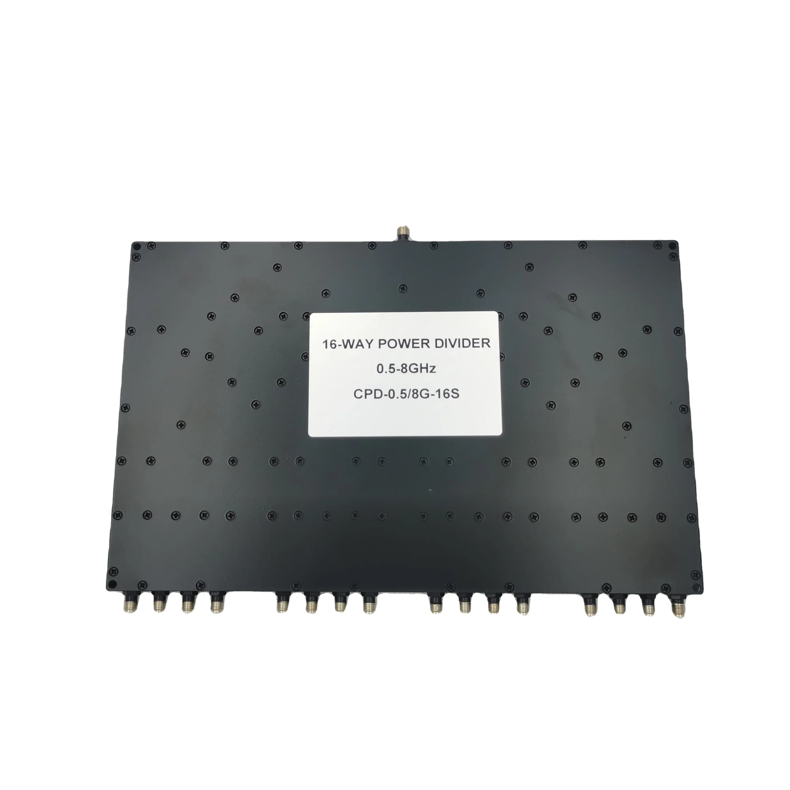 0.5-8GHz RF 16Way Wide frequency band microstrip signal wilkinson power splitter combiner divider with SMA-Female suppliers