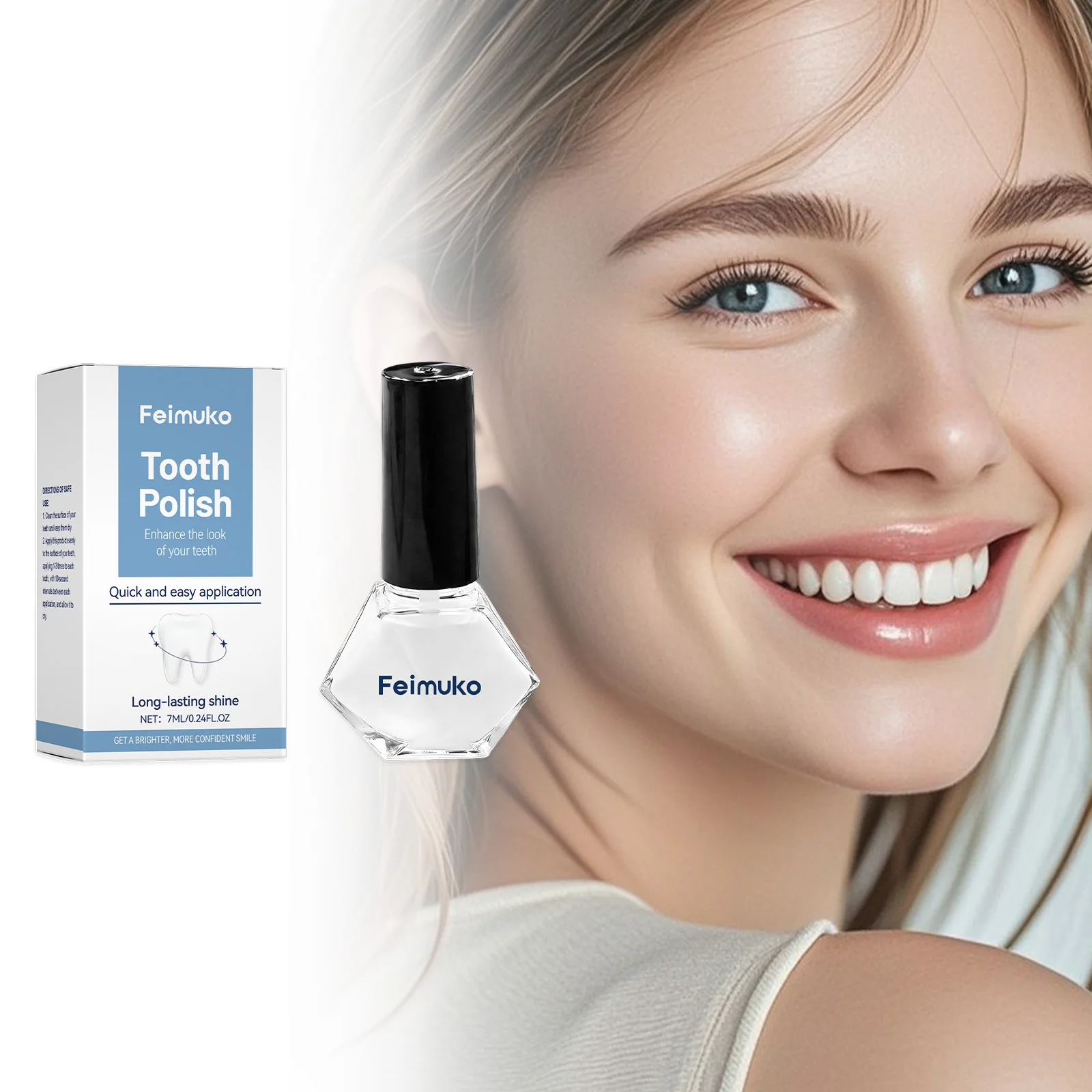 Teeth Whitening Care Paint Gentle Clean Surface Natural Bright Shine Stain Yellowing Removal Dental Cleaning Tool Odor Removal