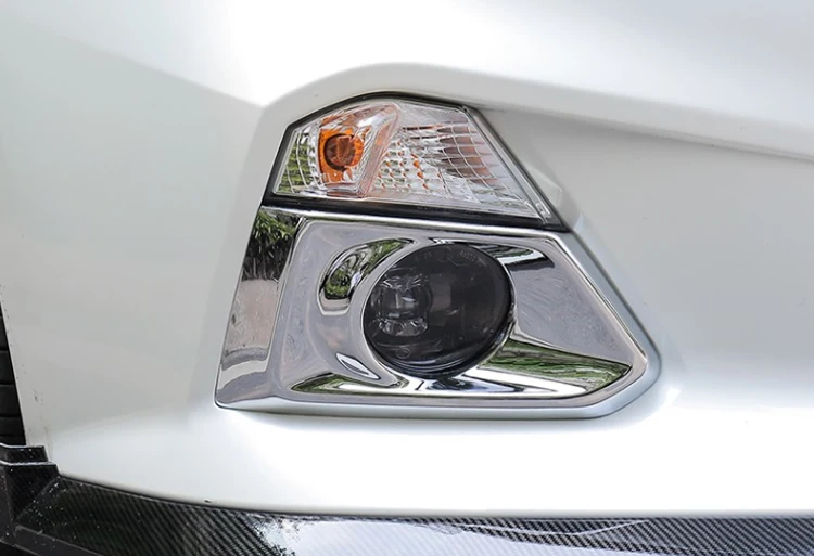 

ABS Chrome Front Fog Light Lamp Cover Trim for Nissan Altima L34 2019 2020 Car Accessory Bezel Garnish Sticker Auto Molding